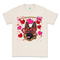 Natural valentine's german shepherd Classic Tee - RanaPortraitStore