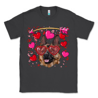 Smoke valentine's german shepherd Classic Tee - RanaPortraitStore