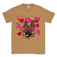 Toasted Coconut valentine's german shepherd Classic Tee - RanaPortraitStore