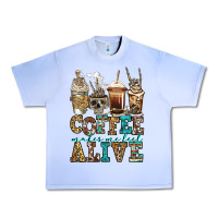 Grape Ice coffee makes me feel alive skeleton coffee cups Urban Heavy Tee - Jasminsmagicworld