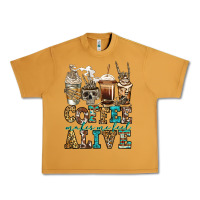 Peanut Butter coffee makes me feel alive skeleton coffee cups Urban Heavy Tee - Jasminsmagicworld