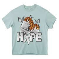 Arona hope white ribbon lung cancer nails Heavy Core Tee - NancyCooperArtShop