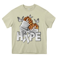 Mossy hope white ribbon lung cancer nails Heavy Core Tee - NancyCooperArtShop