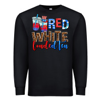 Black Red white loaded tea Premium Sweatshirt - AdoDesignShop