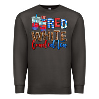 Smoke Red white loaded tea Premium Sweatshirt - AdoDesignShop