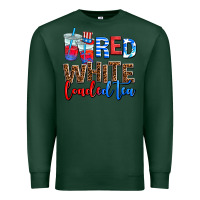 Sports Green Red white loaded tea Premium Sweatshirt - AdoDesignShop