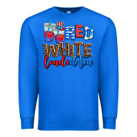 True Royal Red white loaded tea Premium Sweatshirt - AdoDesignShop