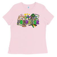 Bubblegum Pink tax preparer mardi gras Ladies Tee - CowGirlArtShop