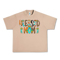 Burro Blessed Mom Urban Heavy Tee - CowCowDesign