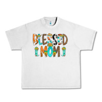 Lunar Rock Blessed Mom Urban Heavy Tee - CowCowDesign