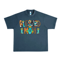 Midnight Navy Blessed Mom Urban Heavy Tee - CowCowDesign