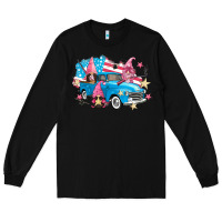 Black American truck gnomes Long Sleeve Tee - FaDigitalArtStudio