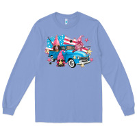 Colony Blue American truck gnomes Long Sleeve Tee - FaDigitalArtStudio
