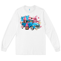 White American truck gnomes Long Sleeve Tee - FaDigitalArtStudio
