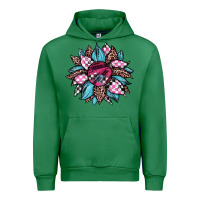 Emerald race leopard sunflower Urban Hoodie - JahusDesignShop