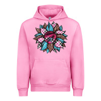 Fuchsia Pink race leopard sunflower Urban Hoodie - JahusDesignShop