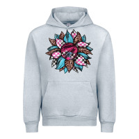 Heather Grey race leopard sunflower Urban Hoodie - JahusDesignShop