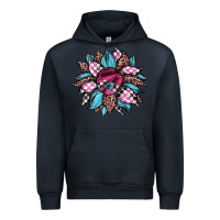 Navy race leopard sunflower Urban Hoodie - JahusDesignShop