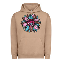 Pigment Burro race leopard sunflower Urban Hoodie - JahusDesignShop