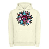Pigment Pistachio race leopard sunflower Urban Hoodie - JahusDesignShop