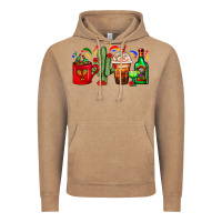 Vintage Coffee Mexico Coffee Cups With Cactus And Tequila Bottle Vintage Hoodie - FaDigitalArtStudio