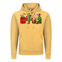 Vintage Mustard Mexico Coffee Cups With Cactus And Tequila Bottle Vintage Hoodie - FaDigitalArtStudio