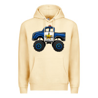 Pina Colada police car monster truck Premium Hoodie - Jasminsmagicworld