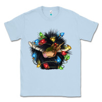 Dusty Blue christmas black angus gnome Classic Tee - CowGirlArtShop