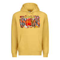 Antique Gold basketball mama Premium Hoodie - CowhideDigitalArt