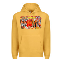 Mustard basketball mama Premium Hoodie - CowhideDigitalArt