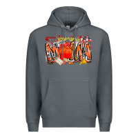 Rock basketball mama Premium Hoodie - CowhideDigitalArt