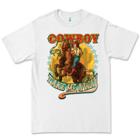 White Busy doing Cowgirl shit Premium Tee - HowdyJamesFarm