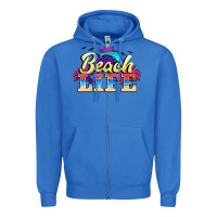 True Royal beach life Zipper Hoodie - BarkalooDesign