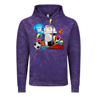 Cloud Purple Soccer Frappe Coffee Vintage Hoodie - FaDigitalArtStudio