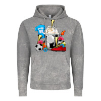 Cloud Rock Soccer Frappe Coffee Vintage Hoodie - FaDigitalArtStudio