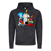 Vintage Black Soccer Frappe Coffee Vintage Hoodie - FaDigitalArtStudio
