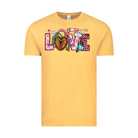Vintage Mustard love valentines day nurse Vintage Tee - OliviaCreatesArt