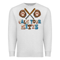 Oatmeal Heather calm your mitts Premium Sweatshirt - AdoDesignShop