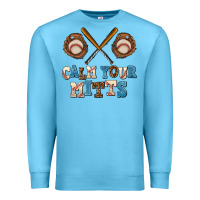 Ocean Blue calm your mitts Premium Sweatshirt - AdoDesignShop