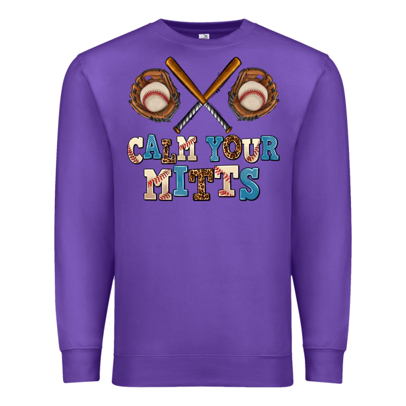 Calm Your Mitts Premium Sweatshirt by AdoDesignShop | Teevron