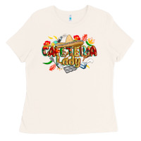Bone cinco de mayo cafeteria lady Ladies Tee - CowGirlArtShop