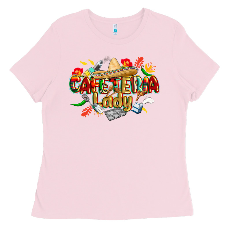 Cinco De Mayo Cafeteria Lady Ladies Tee by CowGirlArtShop | Teevron