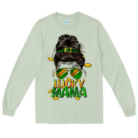 Matcha lucky mama St. Patricks Day Long Sleeve Tee - FaDigitalArtStudio