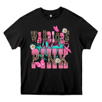 Black warriors wear pink Heavy Core Tee - NancyCooperArtShop