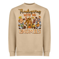 Mushroom thanksgiving with my  gnomies Heavyweight Sweatshirt - BarkalooDesign