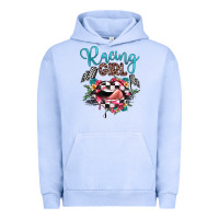 Pigment Grape Ice racing girl Urban Hoodie - JahusDesignShop
