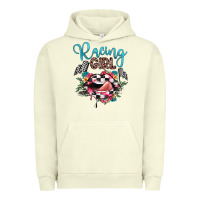 Pigment Pistachio racing girl Urban Hoodie - JahusDesignShop