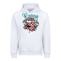 White racing girl Urban Hoodie - JahusDesignShop