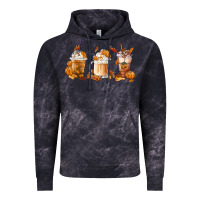 Cloud Black Fall Coffees Vintage Hoodie - FaDigitalArtStudio