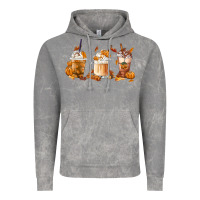 Cloud Rock Fall Coffees Vintage Hoodie - FaDigitalArtStudio